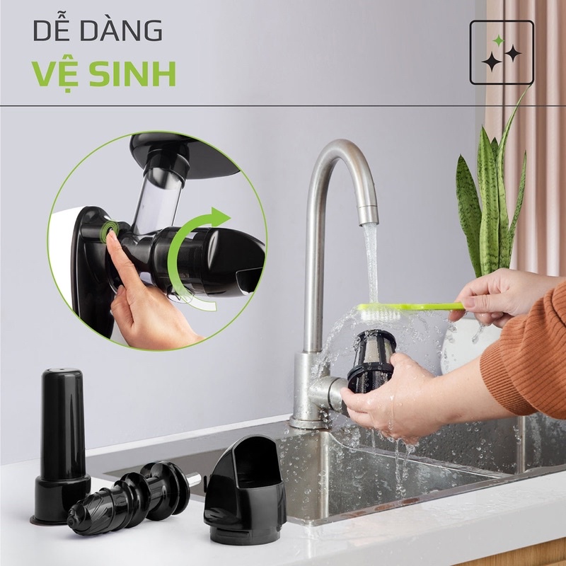 Máy Ép Chậm Trục Ngang OLIVO SJ22 - Thương Hiệu Mỹ 🇺🇸