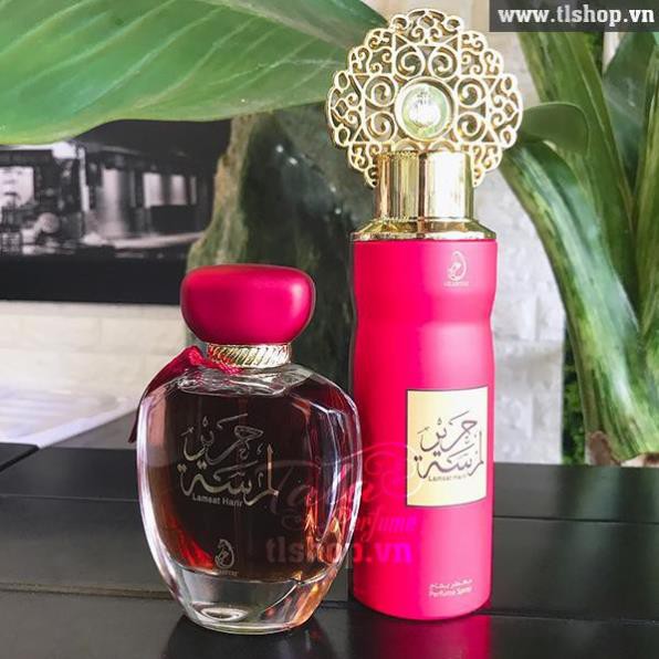 NƯỚC HOA NỘI ĐỊA DUBAI LAMSAT HARIR 100ML EDP - BỘ QUÀ TẶNG LAMSAT HARIR SỐ 58