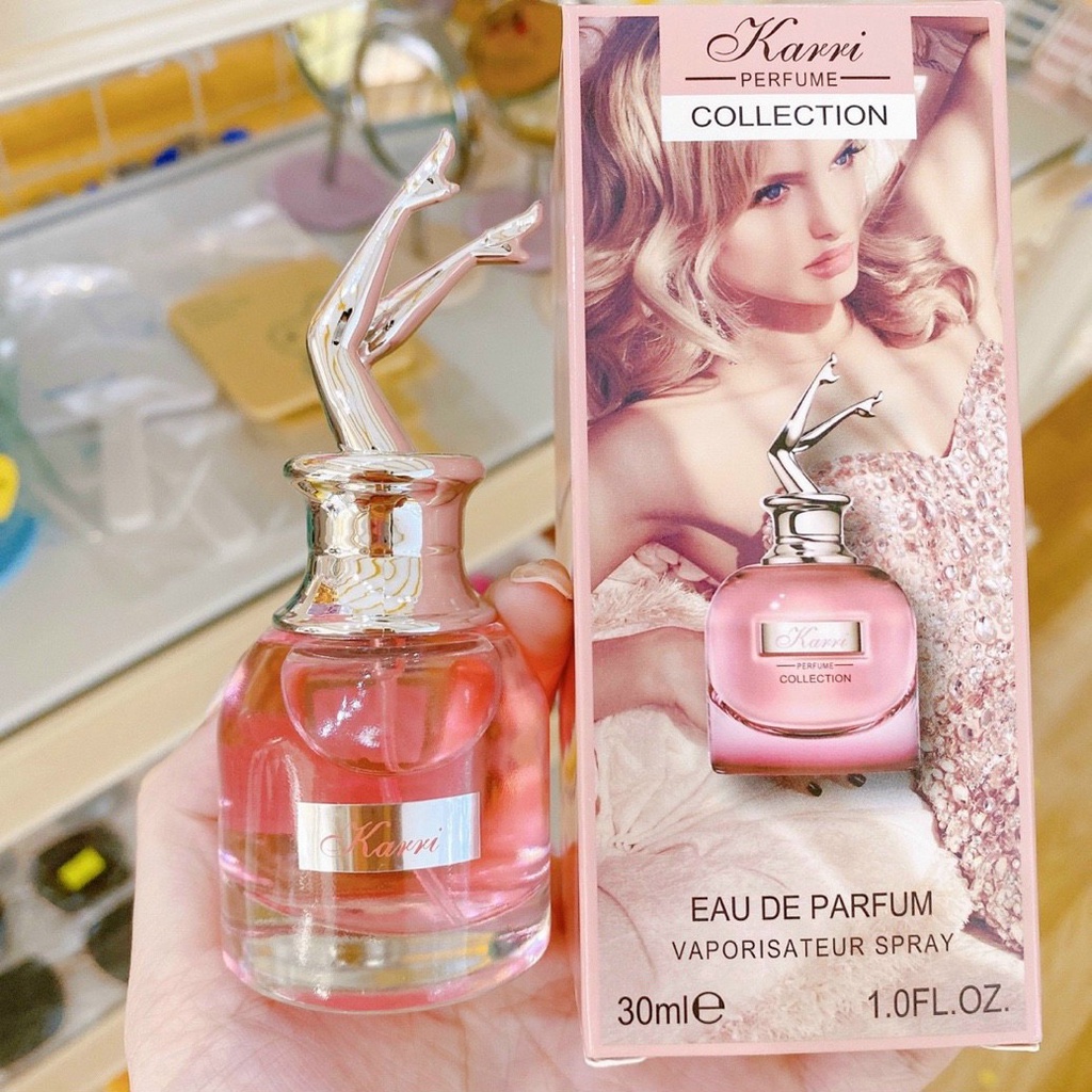 NƯỚC HOA NỮ KARRI PERFUME COLLECTION  ĐÔI CHÂN QUYẾN RŨ 30ML