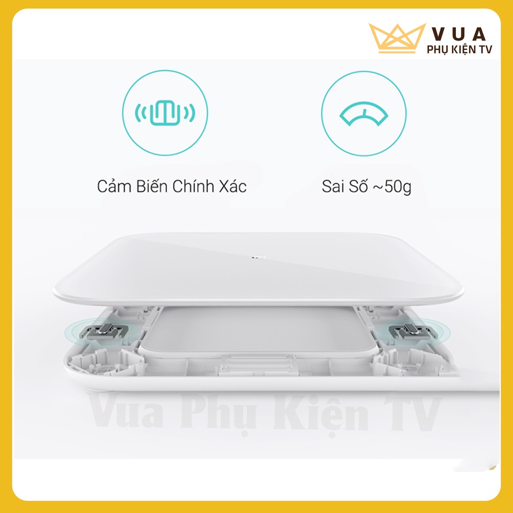 [FREESHIP- SIÊU CHÍNH XÁC] Cân điện tử Xiaomi Smart Scale Gen 2 - theo dõi sức khoẻ - cân thông minh