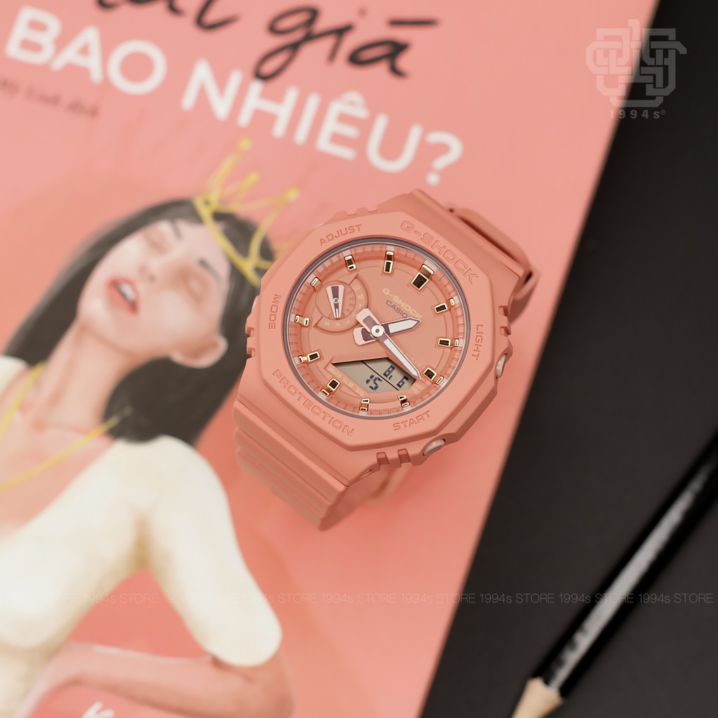 Đồng hồ nữ Casio G-SHOCK GMA-S2100 / GMA-S2100-4A2 chống va đập, hàng chính hãng