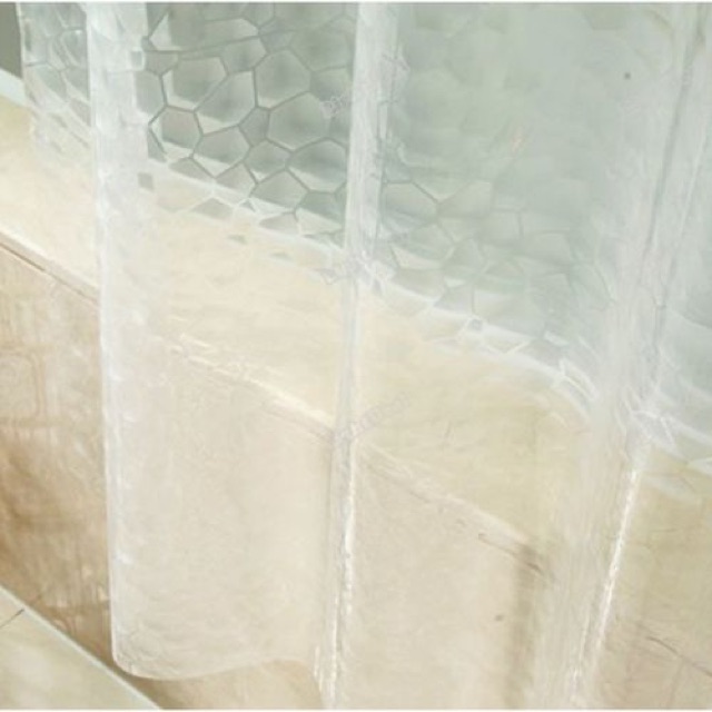 RÈM PHÒNG TẮM / RÈM CỬA SỔ HOẠ TIẾT KẺ TRONG 180x180 Loại 1