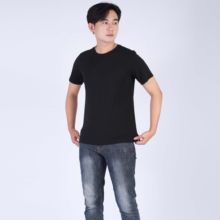 Áo Thun Nam tay ngắn BASIC MAN vải cotton - APN 003