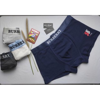 Quần boxer nam hình in cực chất- Sịp đùi cotton