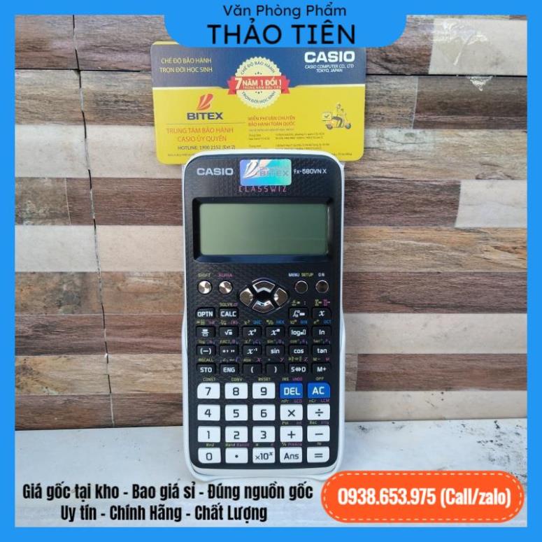 🔥kho sỉ vpp🔥 Máy tính Casio FX 570VN Plus –  580VNX Bảo Hành 7 NĂM Chính Hãng nhập khẩu THÁI LAN - VPP Thảo Tiên