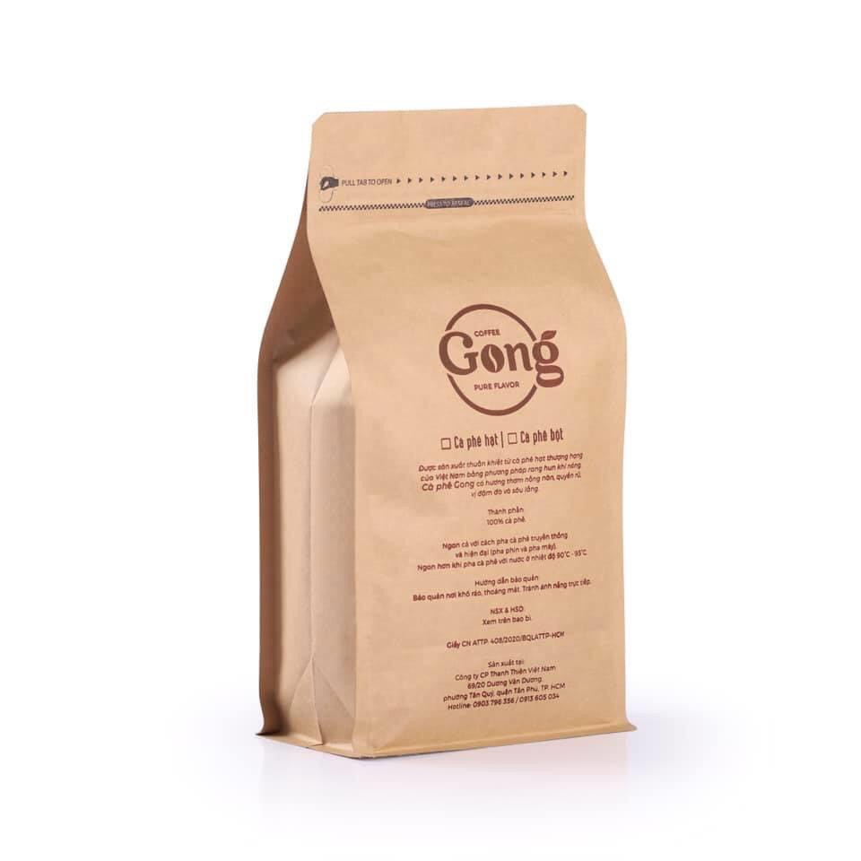 [COMBO 1KG AMIGO KÈM PHIN] Cà phê nguyên chất GONG COFFEE (500g / 2bịch)