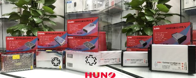 Bộ nguồn Camera HUNO 12V-10A, 15A, 20A, lắp ngoài trời, cho camera, biển quảng cáo, biển LED...