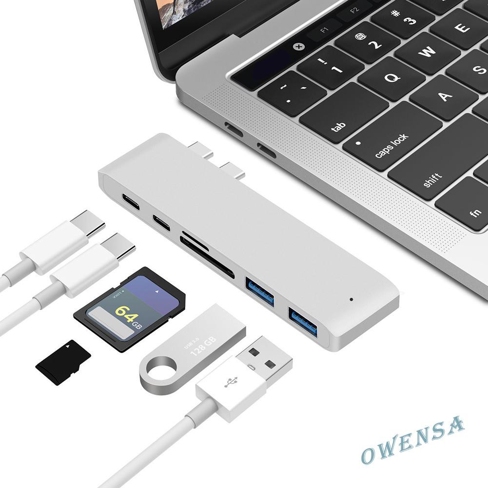 Đầu Đọc Thẻ Nhớ 2 Cổng Usb 3.0 Cho Macbook Pro Air