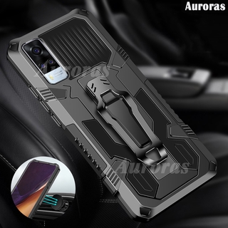 Ốp Lưng Từ Tính Chống Sốc Có Giá Đỡ Tiện Dụng Cho Vivo Y51 2020 Vivo Y51 2020