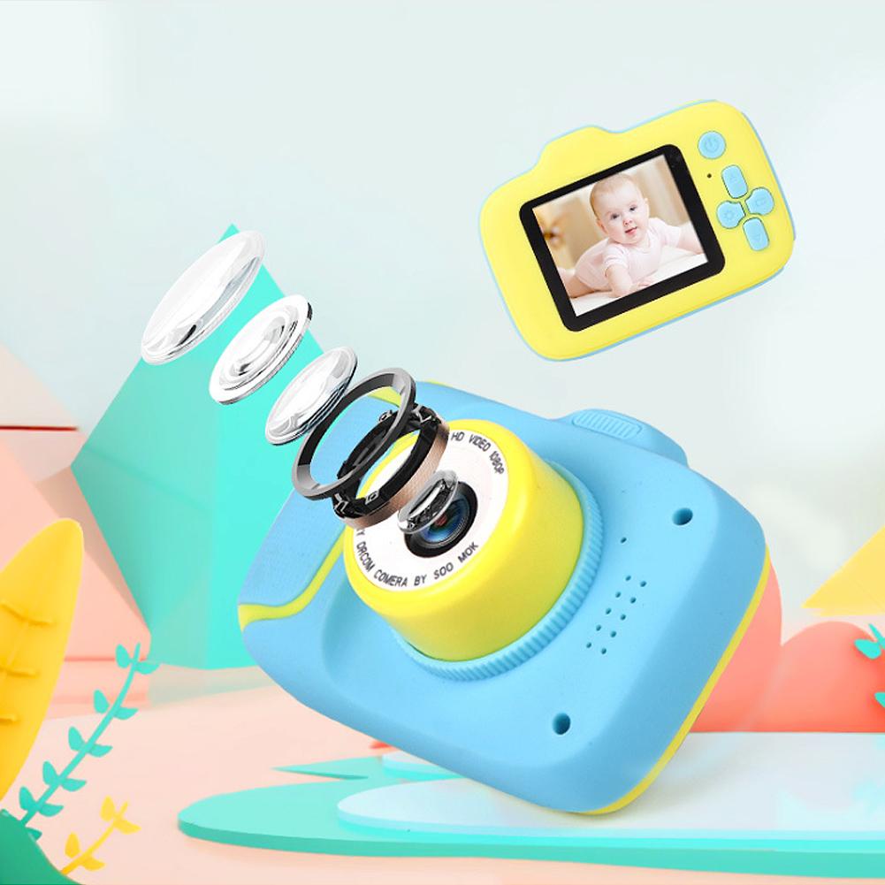 Máy ảnh trẻ em mới cho đồ chơi trẻ em Màn hình HD 2 inch 1080P  giáo dục sáng tạo Máy nghe nhạc P00315697