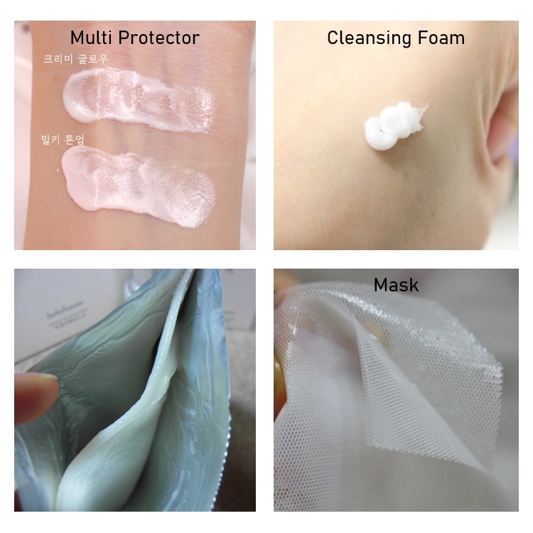 Bộ sưu tập mẫu mỹ phẩm làm sáng da SULWHASOO Snowise / UV Wise