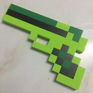 Súng lục minecraft xanh lá
