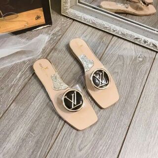 Dép quai trong suốt LV