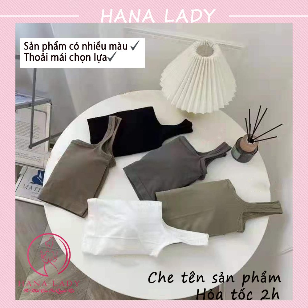 Áo ba lỗ cổ U gợi cảm - Croptop thun quyến rũ sexy BL035