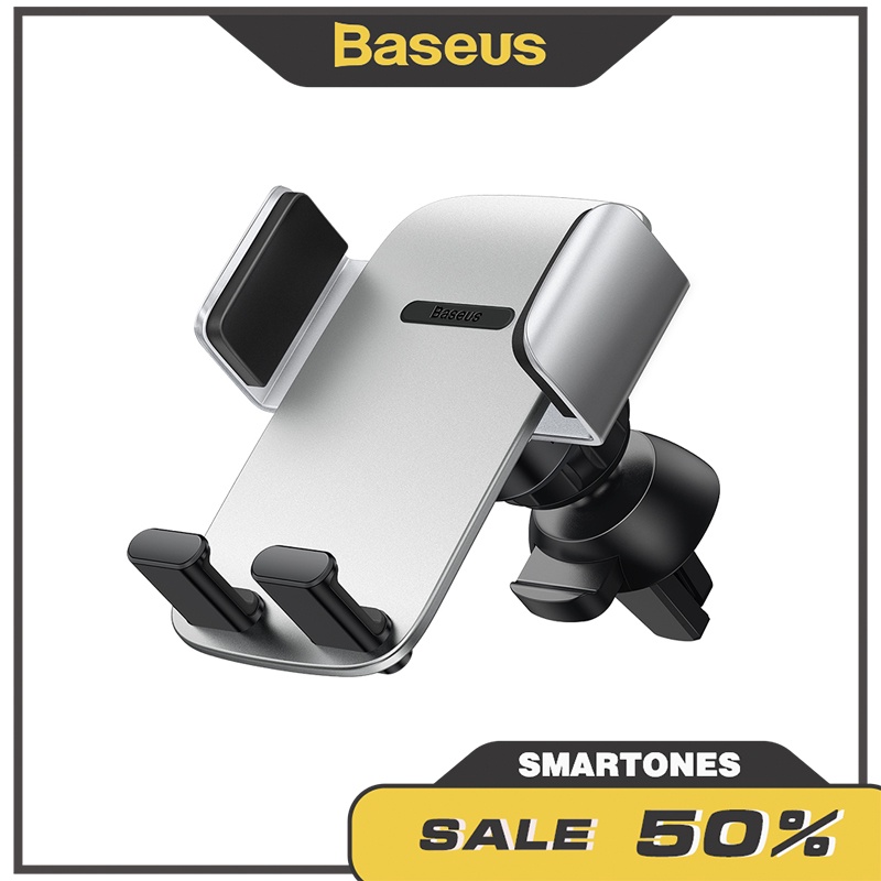 Giá đỡ điện thoại trên ô tô Baseus Easy Control Clamp Pro lắp cửa gió và taplo cho điện thoại 4.7 đến 6.7'