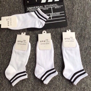 [Mã FASHIONG10 giảm 10k đơn từ 50k] Tất viền kẻ