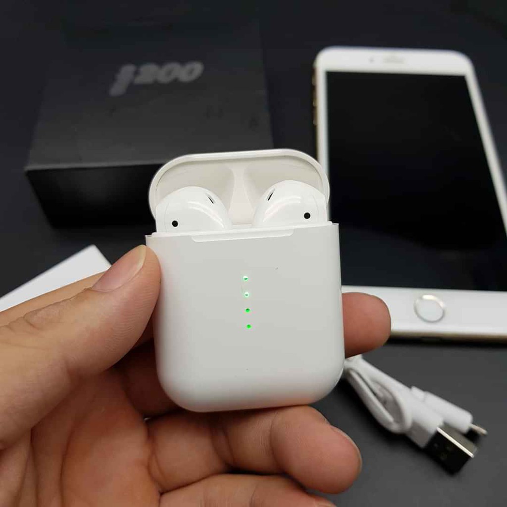 Tai Nghe Bluetooth không dây i7s, i12, i200 - Loại 2 tai nghe âm thanh CỰC HAY | BigBuy360 - bigbuy360.vn