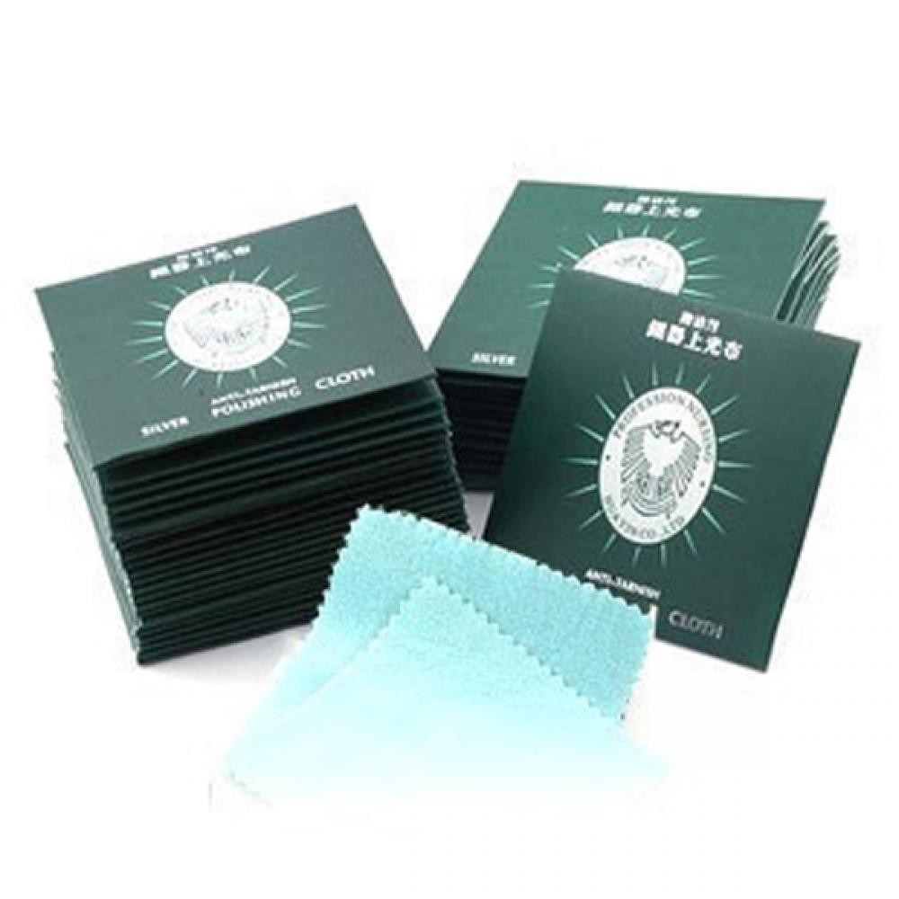 Miếng vải lau chùi đánh bóng trang sức bạc