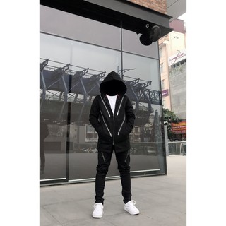 Áo khoác Dạ zipper Lexuza 025