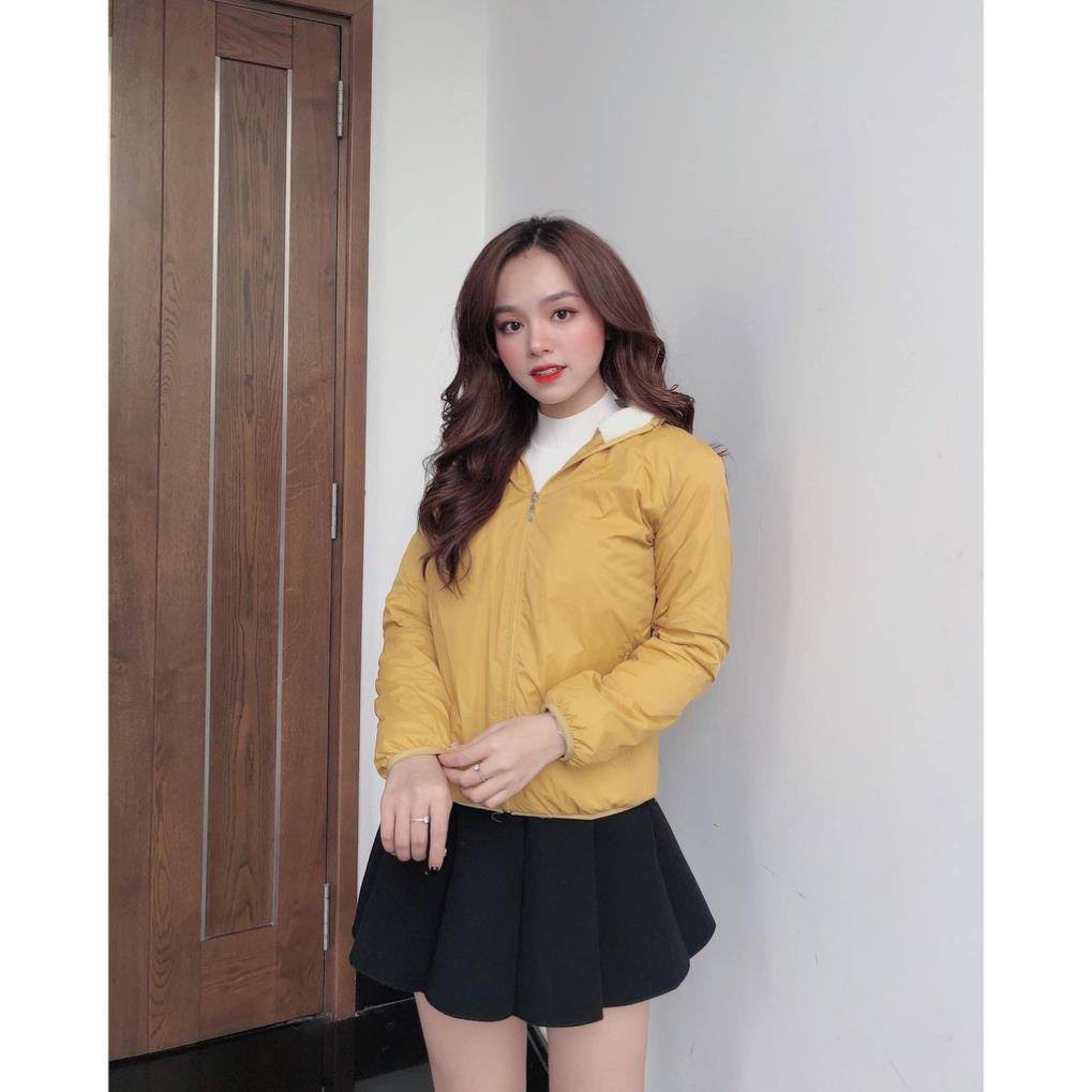 [CAO CẤP]Áo gió nữ lót lông cừu, Chống gió chống nước, Lông cừu siêu dày ấm áp 100% Hàng Xuất Dày Đẹp | BigBuy360 - bigbuy360.vn