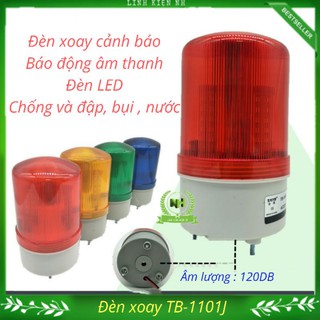 ĐÈN XOAY CẢNH BÁO (LED) CÓ CÒI VÀ KHÔNG CÒI TB- 1101/1101J 24V-220V