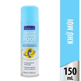 Xịt khử mùi chân Beauty Formulas 150ml 0513637
