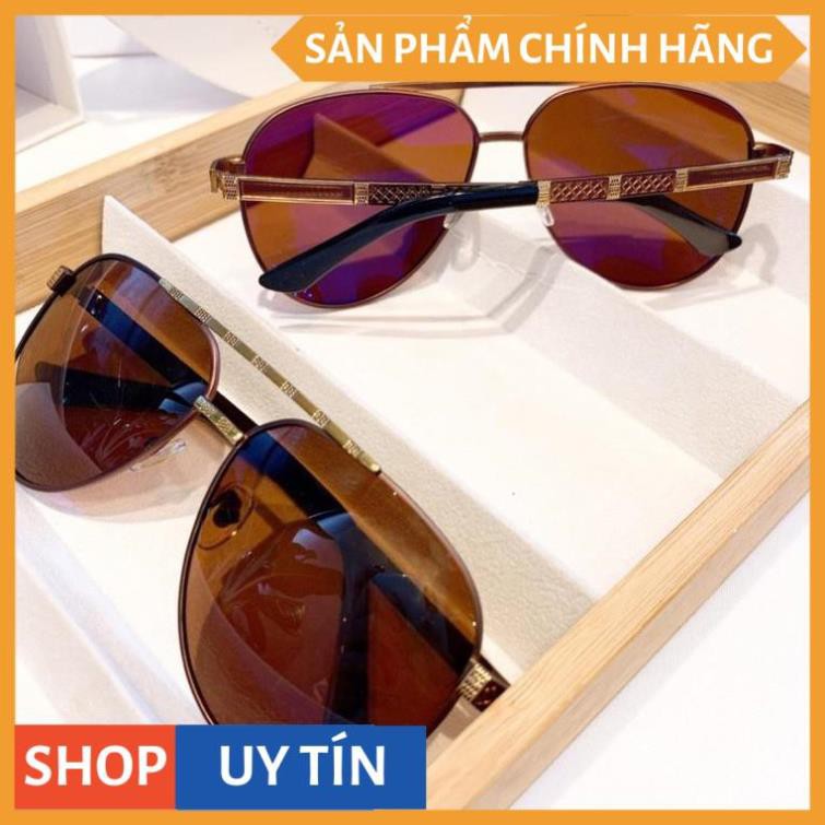 Kính mát thời trang cao cấp dành cho cả nam LV70024 - Mắt kính đi nắng kiểu dáng độc đáo - Tặng kèm kính đi đêm