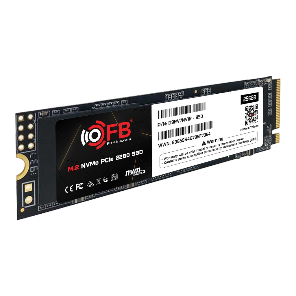 Ổ Cứng SSD M.2 NVMe 256GB PCIe 2280 FB-LINK I Bảo Hành 36 Tháng | BigBuy360 - bigbuy360.vn