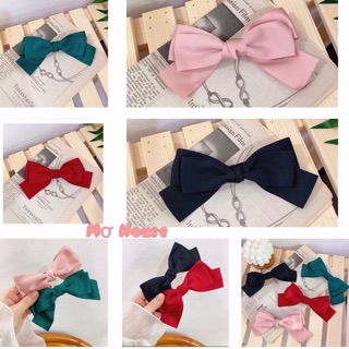 Kẹp Tóc Nơ Cho Bạn Nữ Xinh Xắn Đáng Yêu Phong Cách Black Pink Mơ House