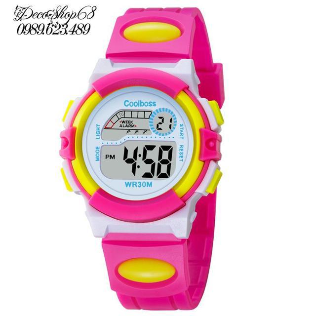 Đồng hồ trẻ em Decoshop68 W03-HV dây silicon - 2 màu | BigBuy360 - bigbuy360.vn