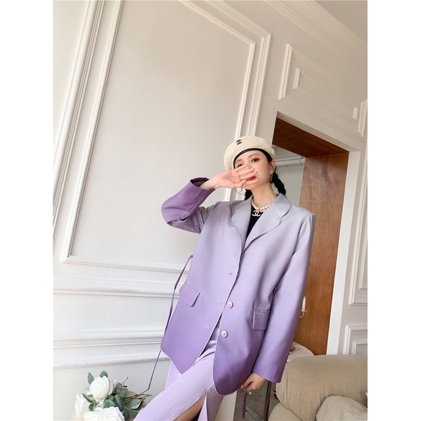 áo vest blazer màu ombre koreastyle