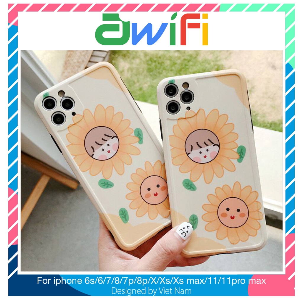 Ốp iphone - Ốp lưng imd new cô gái mặt trời 6/6s/6plus/6splus/7/8/7plus/8plus/x/xs/xsmax/11/11pro max - Awifi Q2-5(BX)