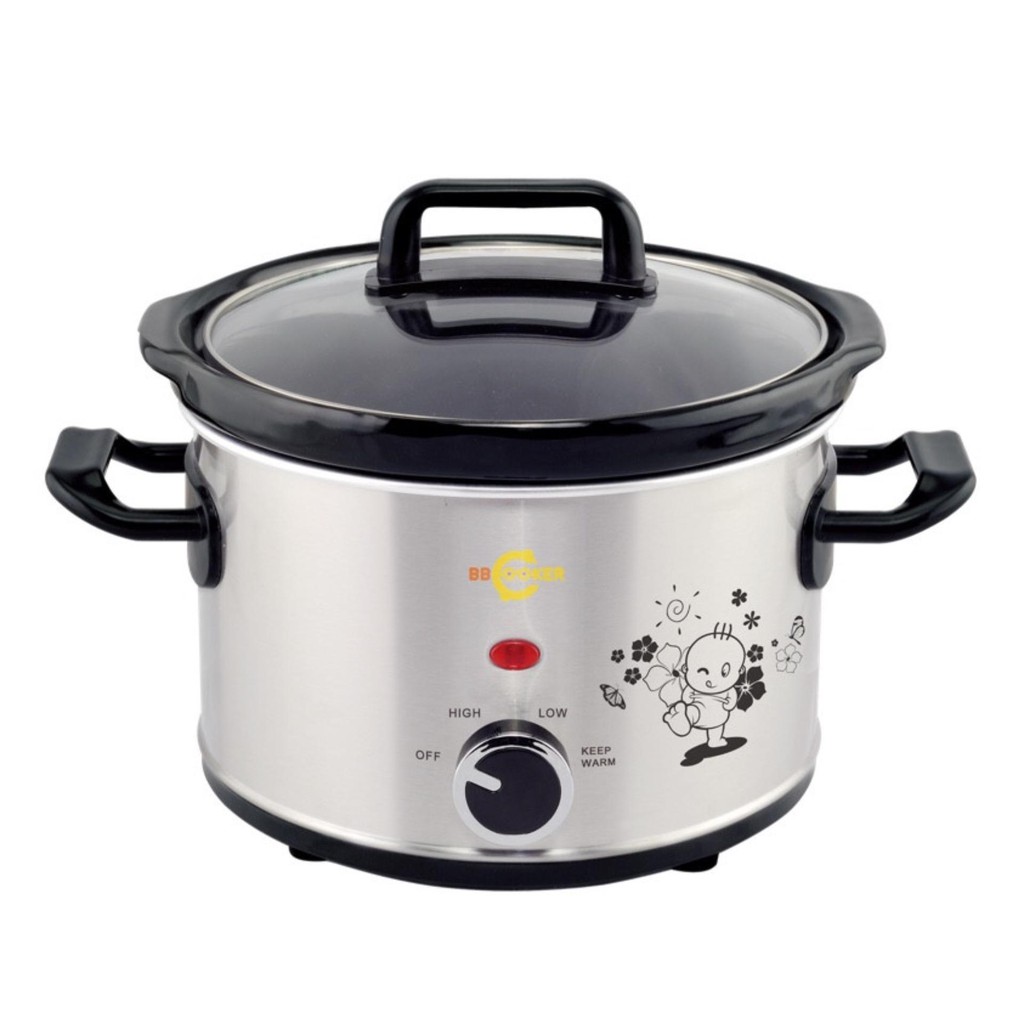 Nồi nấu cháo cho bé ăn dặm BBcooker Hàn Quốc 2.5l