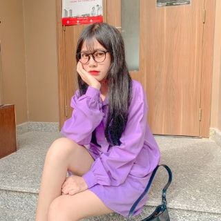 Áo sơ mi nữ oversize form dài cá tính [ẢNH THẬT]