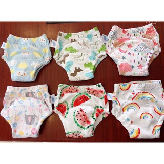 Quần Bỏ Bỉm Goodmama 6 Lớp Cotton Cho Bé