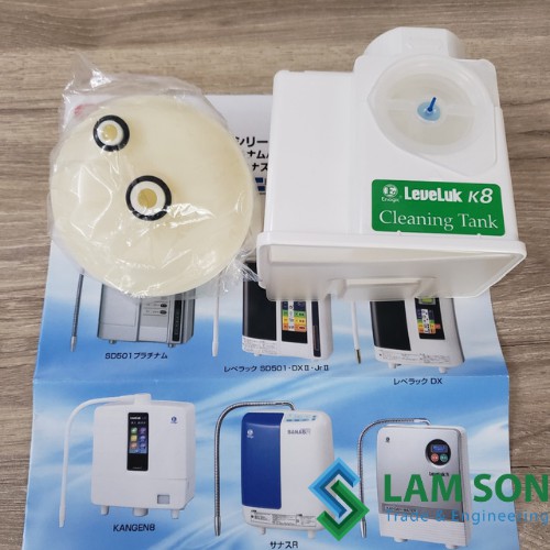 Bộ CPU vệ sinh rửa máy dùng cho kangen Leveluk K8, SD501, DXII, Jr... E cleaner