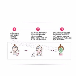 Máy xông mặt hoa quả