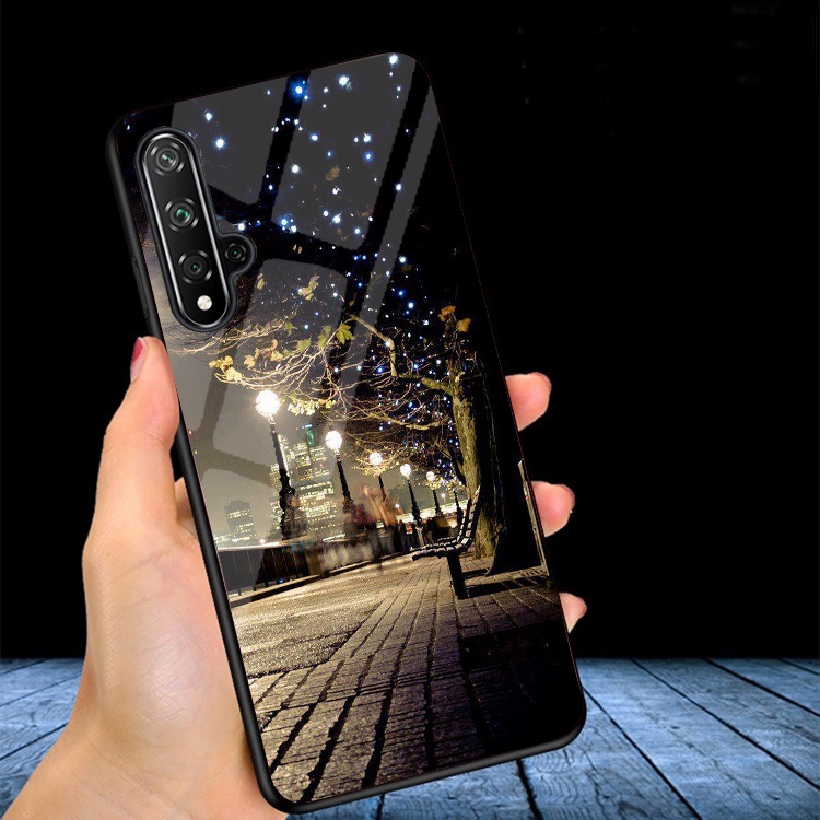 Ốp Lưng HUAWEI NOVA 5T mặt kính gương bóng
