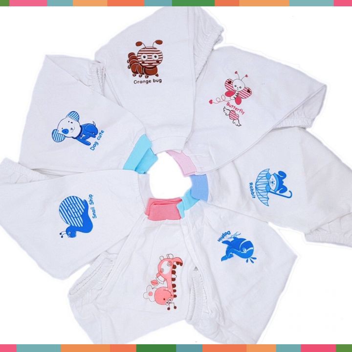 Quần Dài Viền Màu Sơ Sinh, 100% Cotton, Chất Thun Mềm Mát, Thương Hiệu Thái Hà Thịnh, Có 5 màu