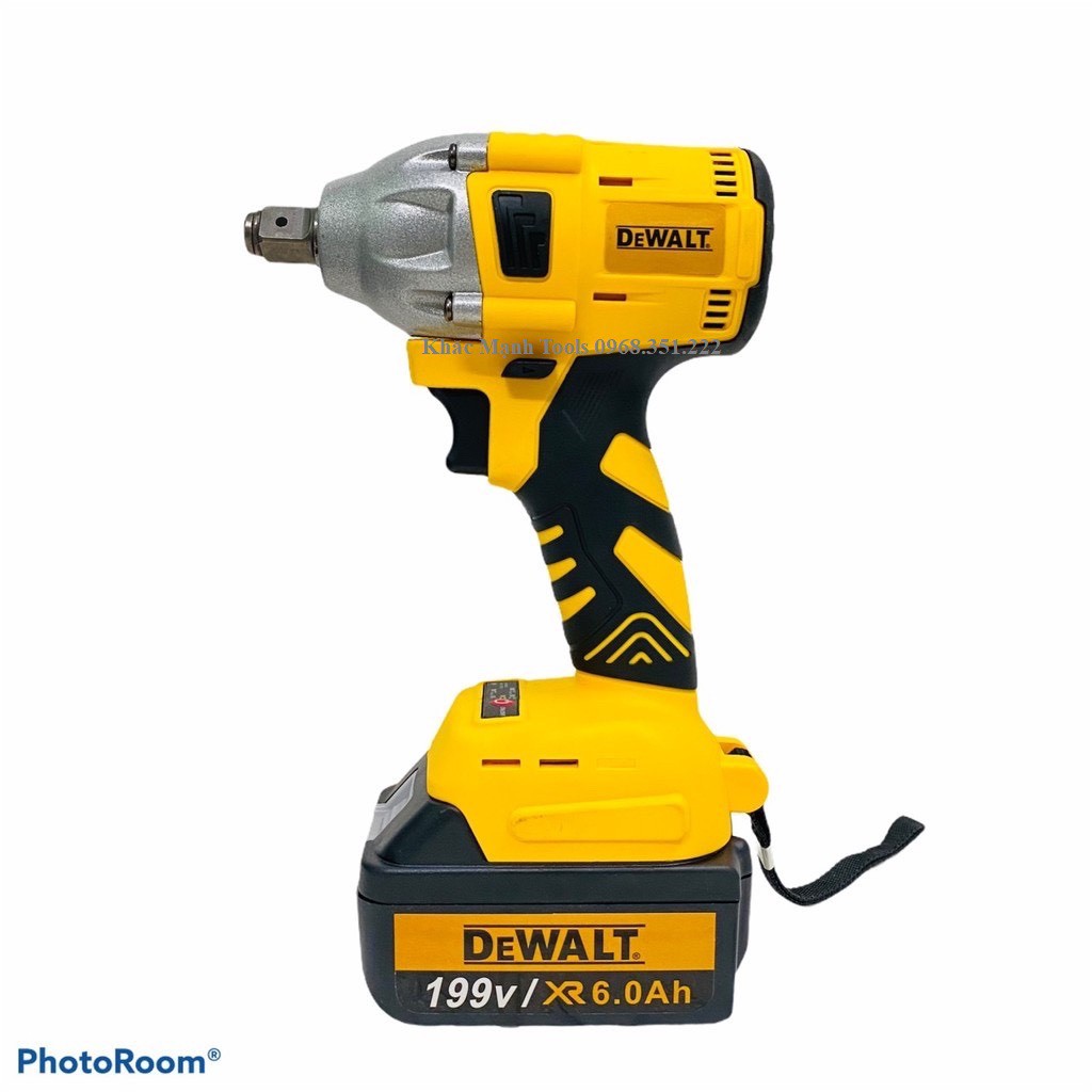 Máy Siết Bulong Dewalt Không Chổi Than, Tặng Mũi Bắn Vít DEWALT