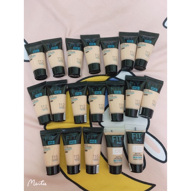 ( Chính hãng+Ảnh thật )Kem nền fit me matte 5ml