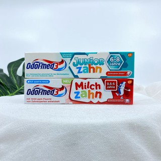 Kem đánh răng trẻ em Odol-med 3 ngừa sâu răng cho bé hàm răng chắc khỏe