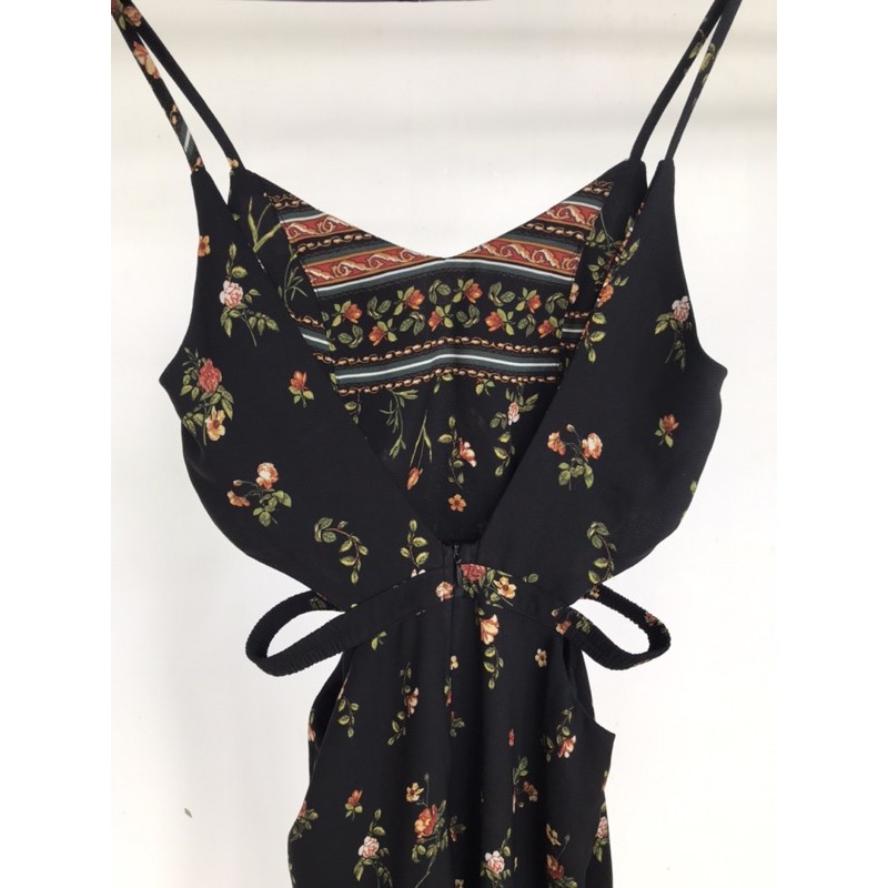 Đầm maxi hoạ tiết thổ cẩm | BigBuy360 - bigbuy360.vn