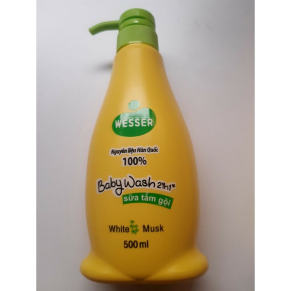 Sữa tắm gội weseer 500ml