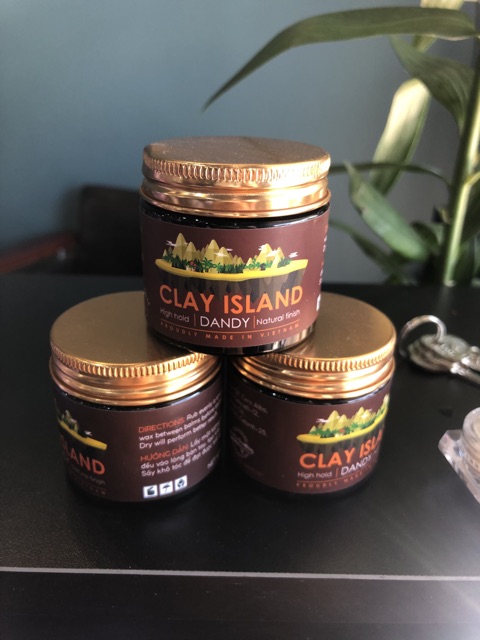 [Chính hãng] Sáp vuốt tóc Dandy Clay Island