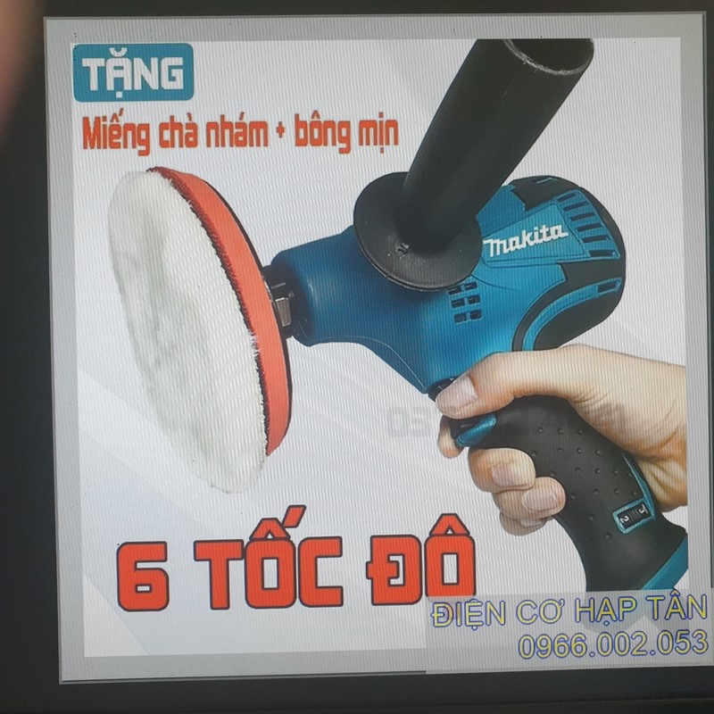 MÁY ĐÁNH BÓNG Ô TÔ ,XE MÁY -MINI -MAKITA