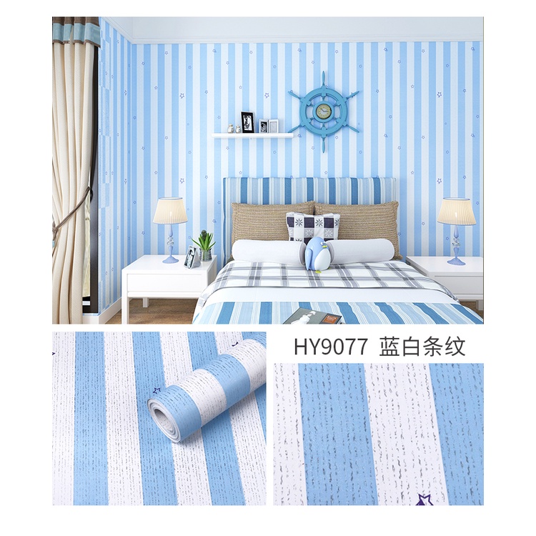 Giấy Dán Tường 10M x 45cm có keo sẵn dễ dán trang trí đẹp tự thi công có nhiều mẫu | BigBuy360 - bigbuy360.vn