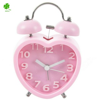 Đồng Hồ Báo Thức Mini Hình Trái Tim Dễ Thương Cho Bé