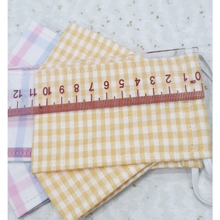 [Có hoa văn] Khẩu trang 3D Memory vải Linen/ thô