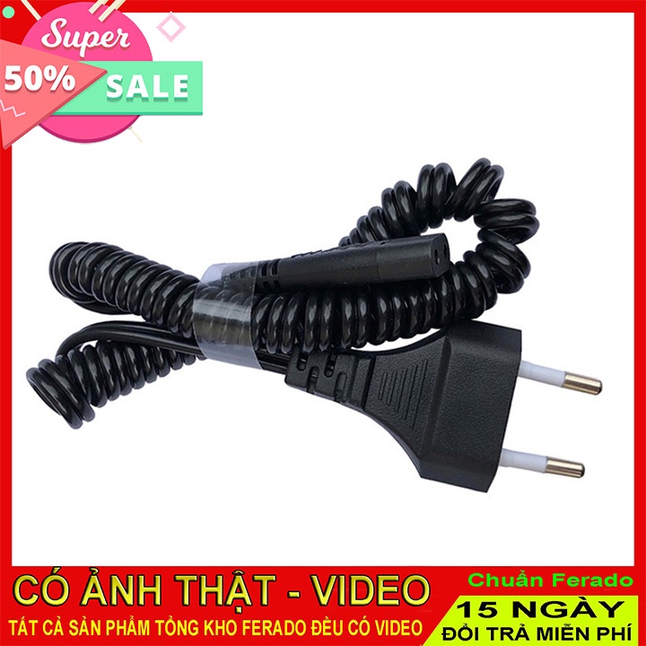 Dây cáp sạc máy cạo râu 100-240V